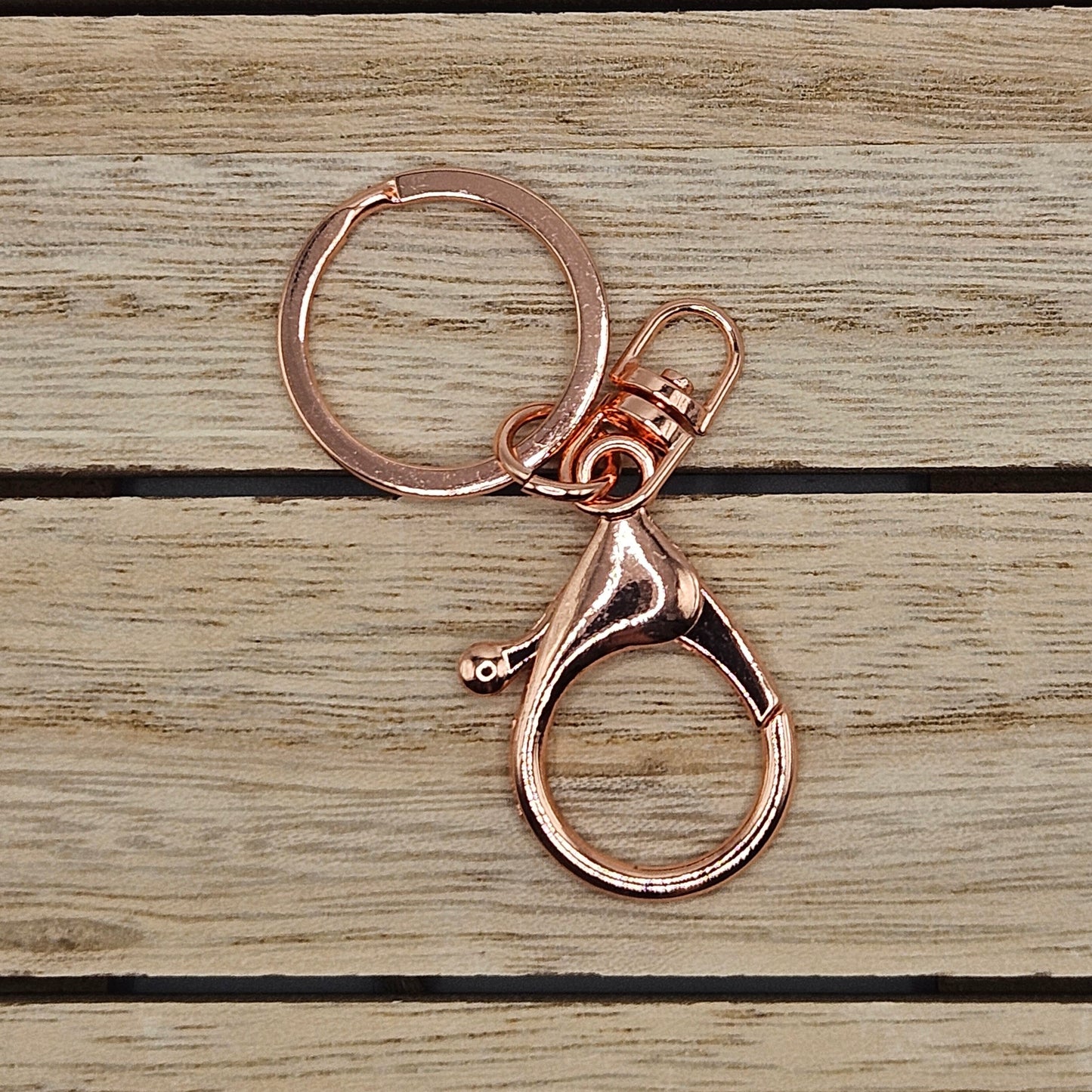 Lobster Clip with Keyring | Bead accessories | Accessory for keychain, lanyard, beading