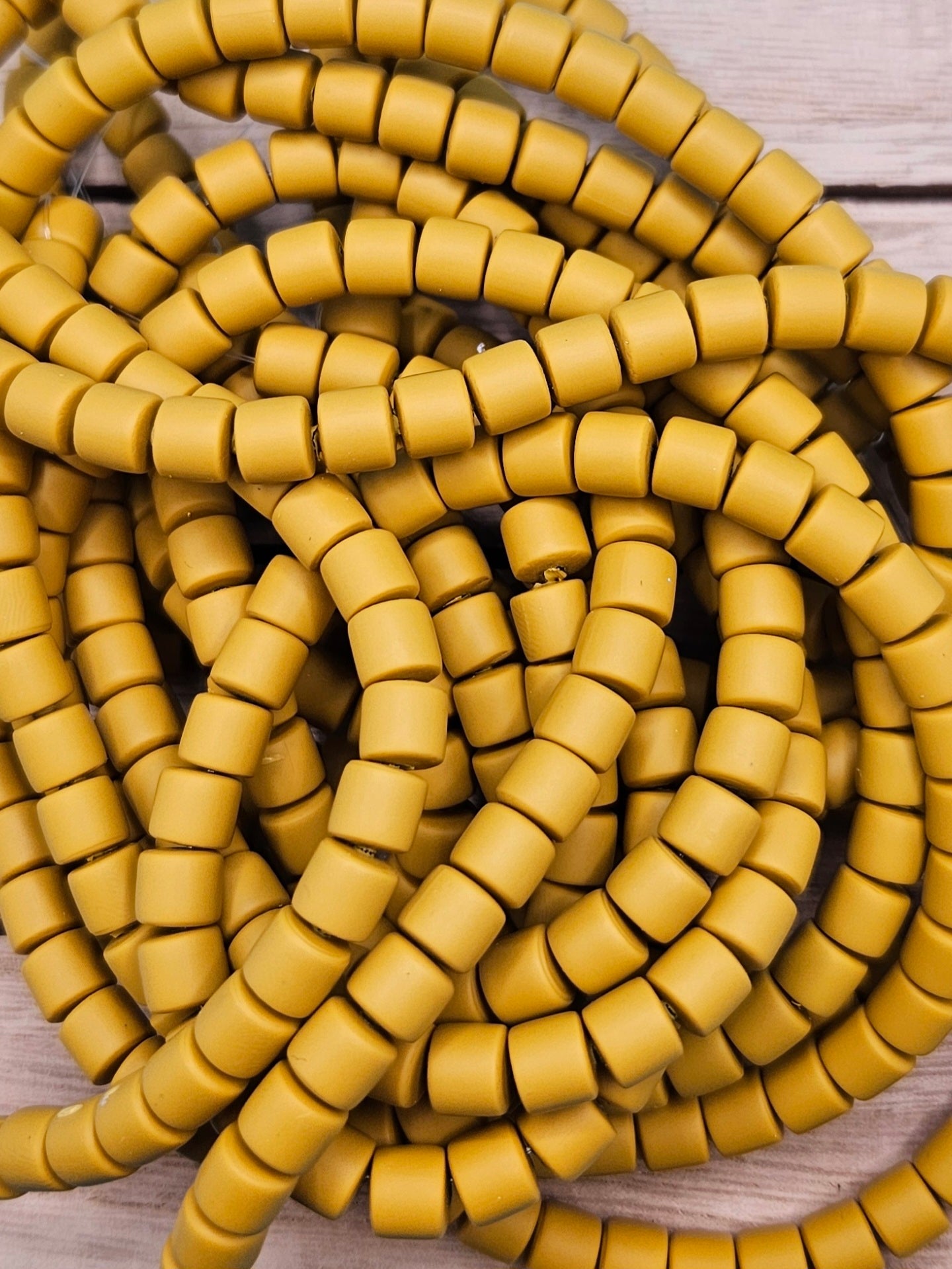 Polymer Clay Beads - Cylinder - Strands