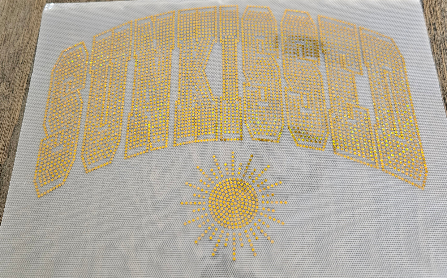 Spangle Apparel Transfer: Sunkissed