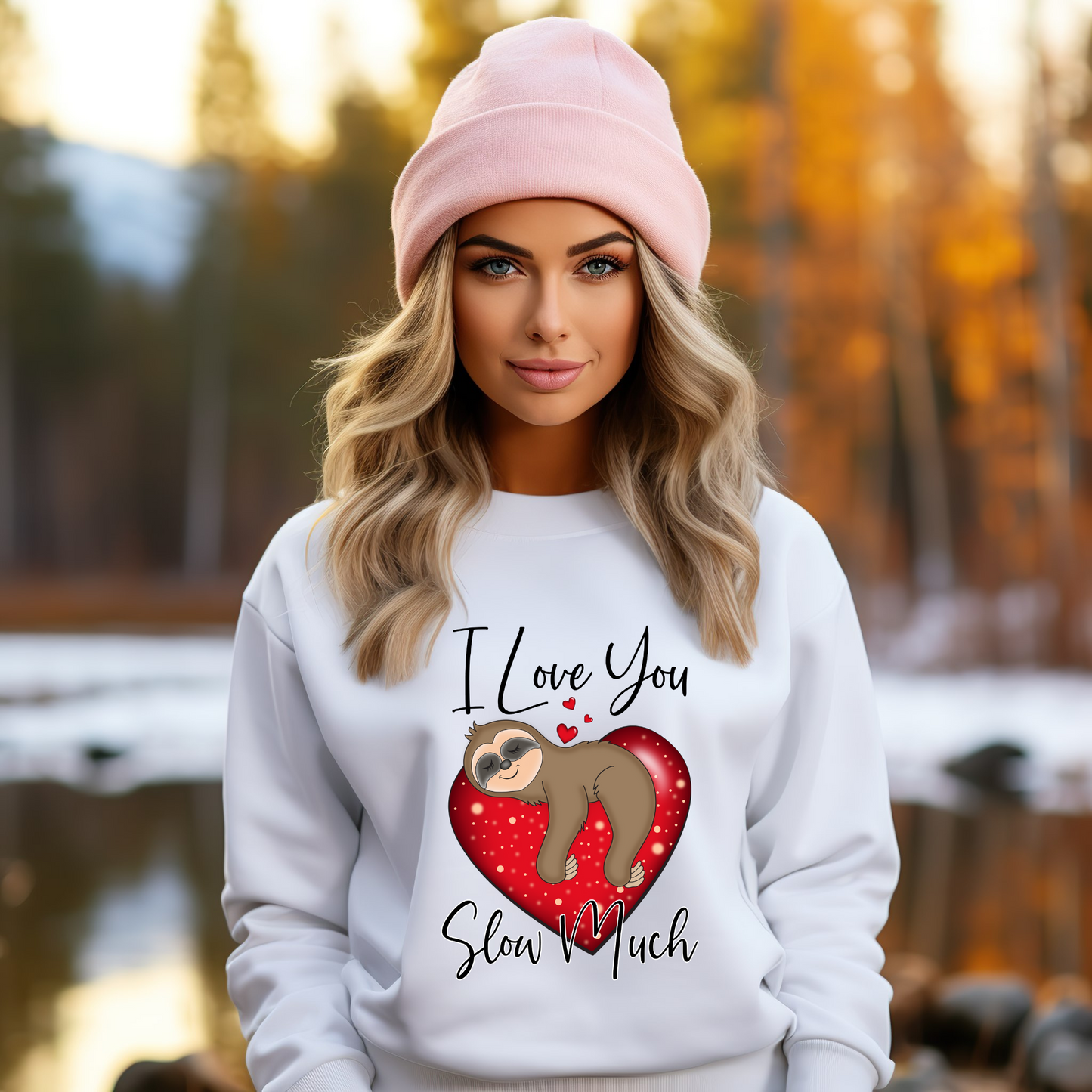 DTF Shirt Transfer - Ready to Press - I Love You Slow Much - DTF100143