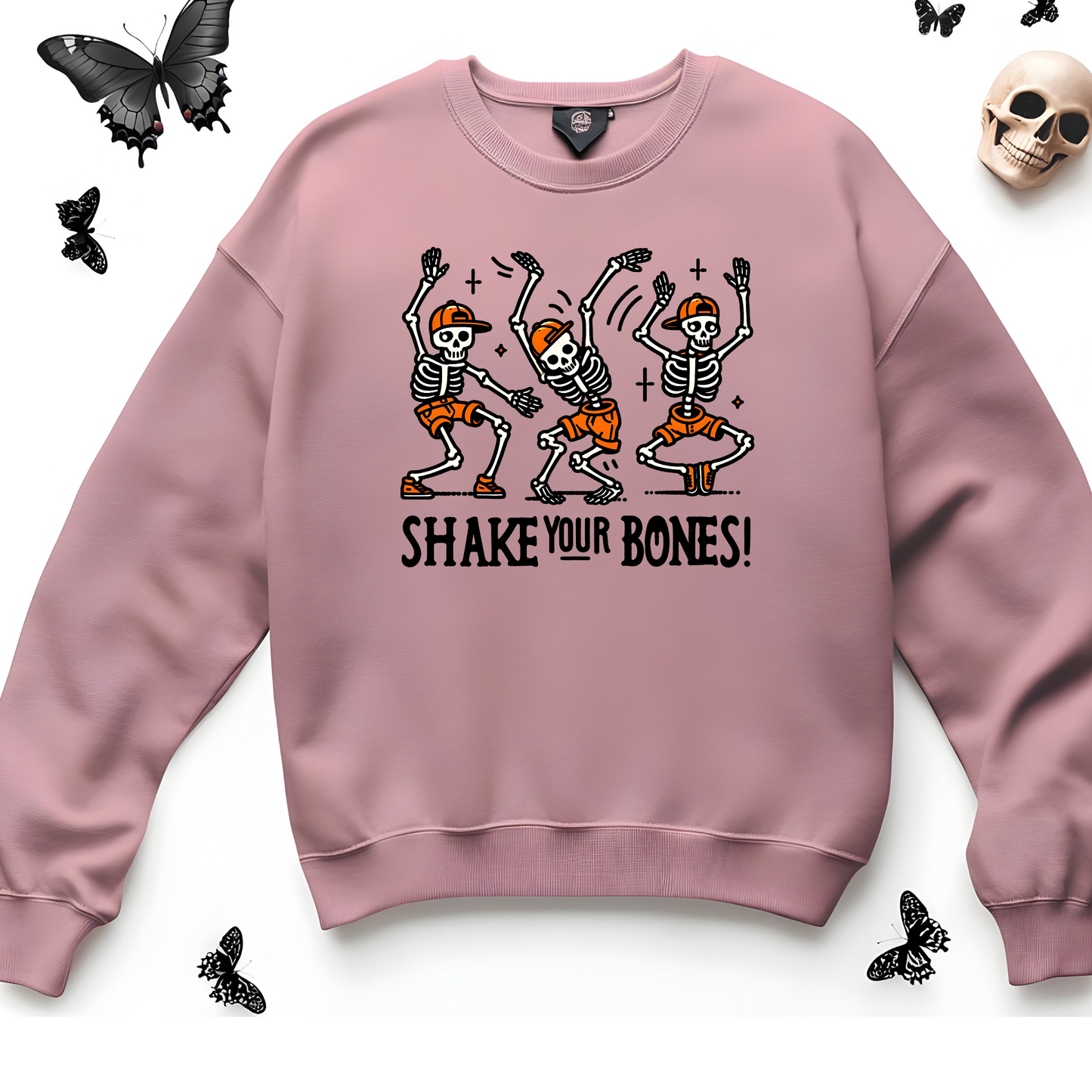 DTF Shirt Transfer - Ready to Press - Shake Your Bones - DTF100188