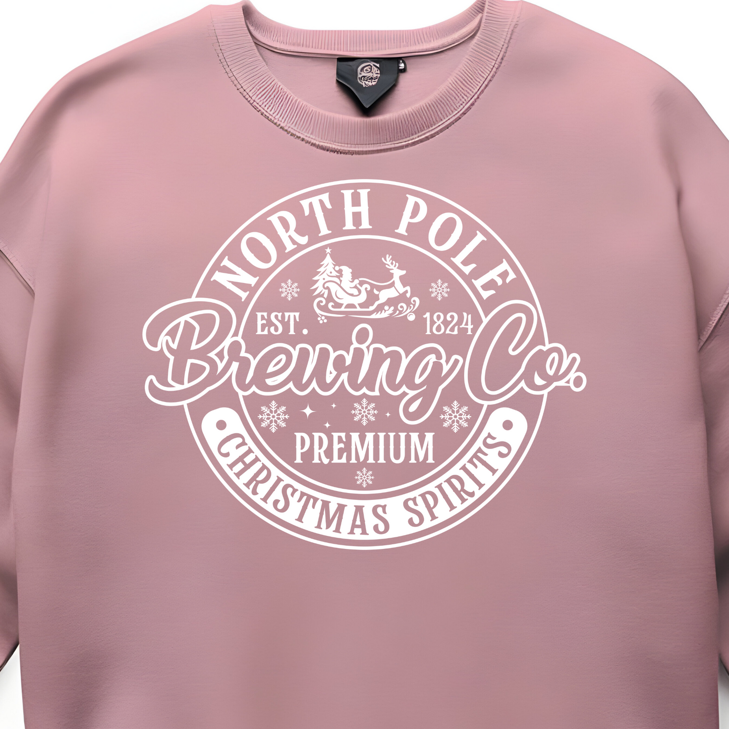 DTF Shirt Transfer - Ready to Press - Candy Cane Christmas Club - DTF100203