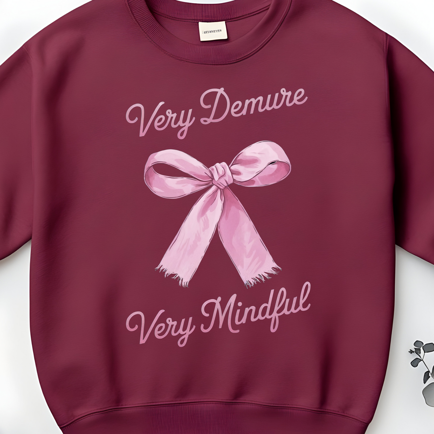 DTF Shirt Transfer - Ready to Press - Demure - DTF100228