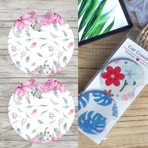 Ready Made Car Coaster Design 4