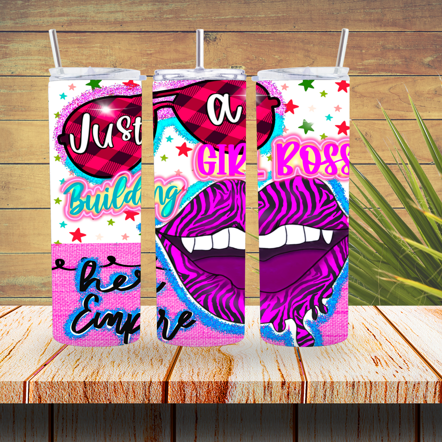 Tumbler Wraps - Just a Girl Boss - TW100110 - Cutey K Blanks