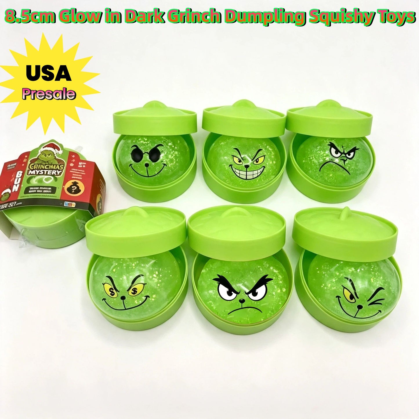 PRE-ORDER, CLOSING 21 AUGUST - GRINCHY SQUISH