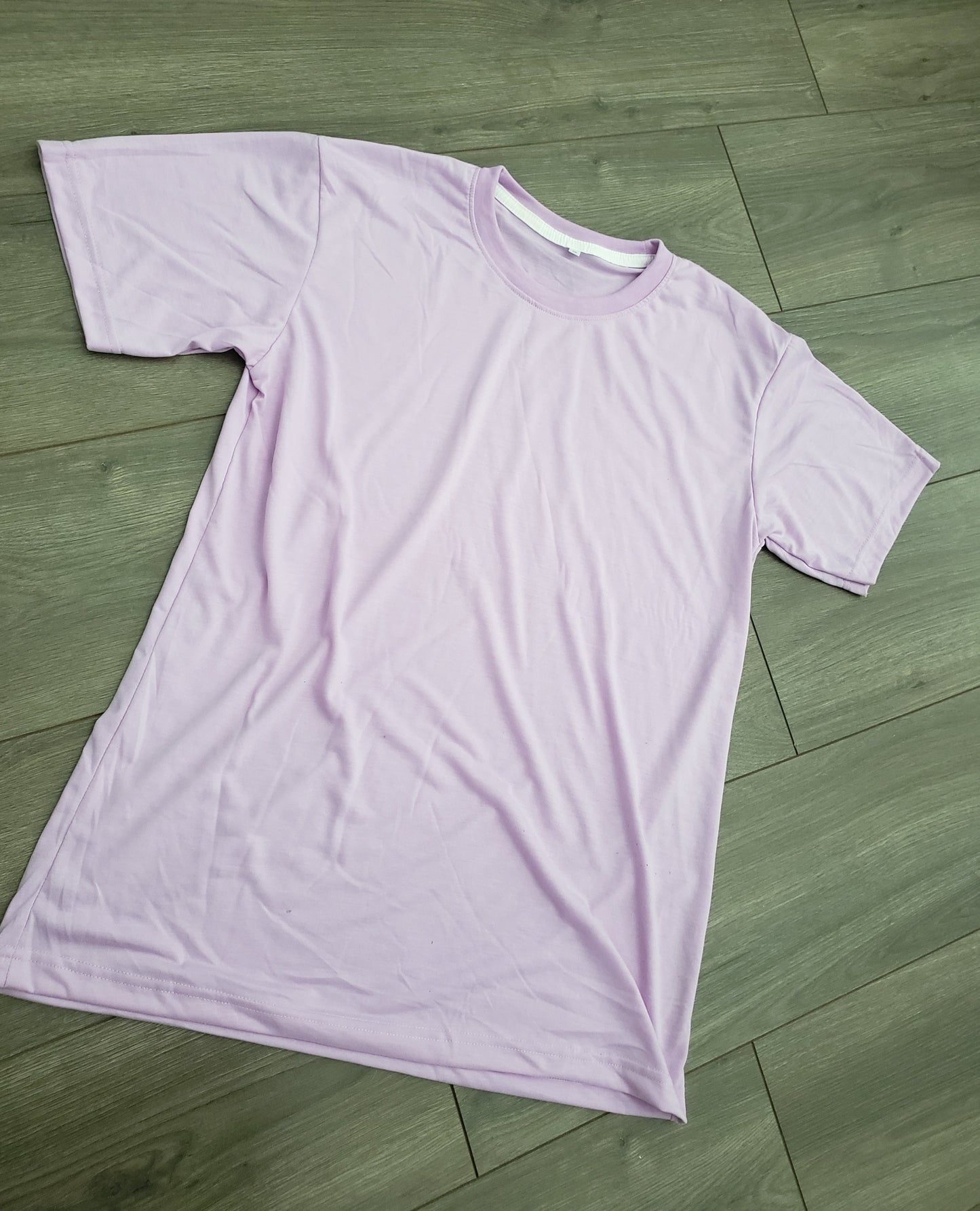 Adults 100% Polyester Short Sleeve Shirts for Sublimation or HTV - Cutey K Blanks