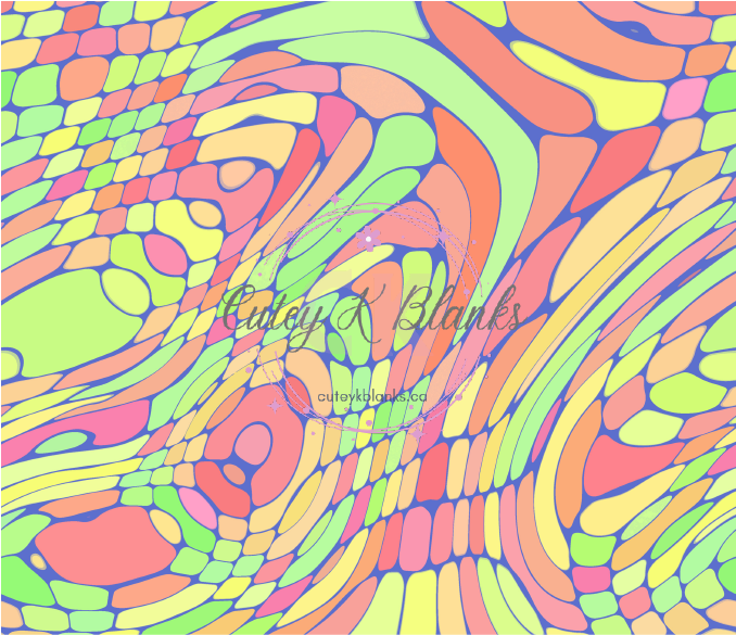 Tumbler Wraps - Retro Funk - TW100048 - Cutey K Blanks