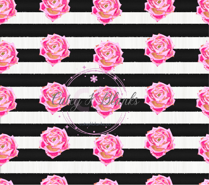 Tumbler Wraps - Roses - TW100051 - Cutey K Blanks