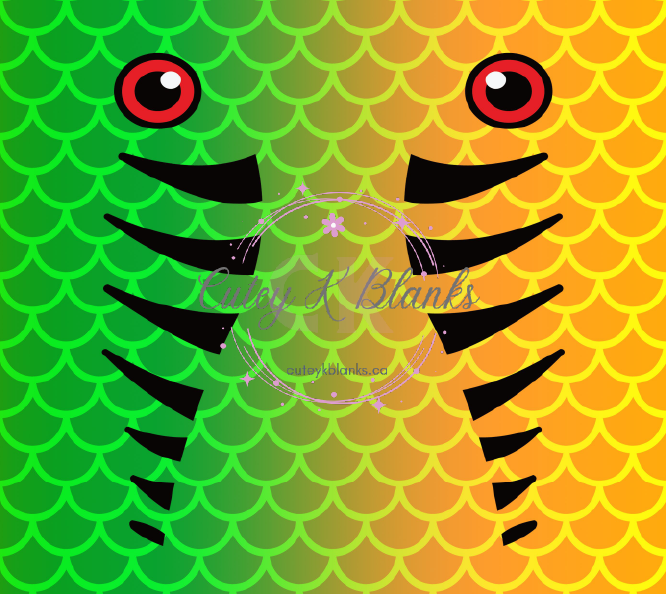 Tumbler Wraps - Fishing - TW100068 - Cutey K Blanks