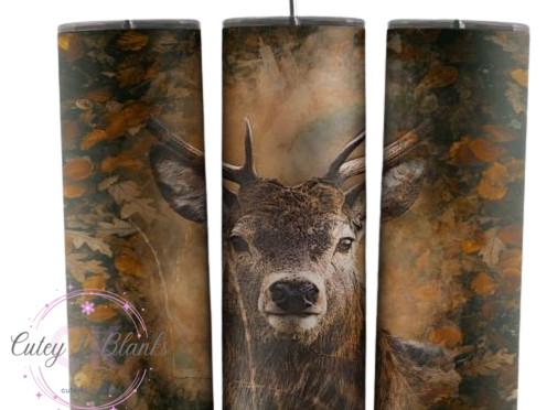 Tumbler Wraps - Camouflage Deer Hunting - TW100019 - Cutey K Blanks