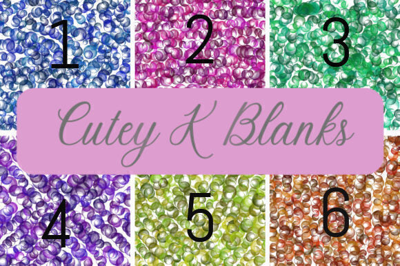 Printed Vinyl and HTV - Colourful Bubbles - PV100011 - Cutey K Blanks