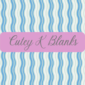 Printed Vinyl and HTV - Abstract Retro Lines- PV100009 - Cutey K Blanks