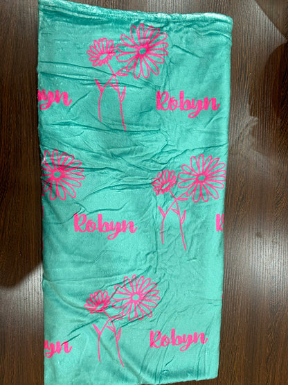 PRE-ORDER, CLOSING 20 MARCH: Personalized Name Blankets