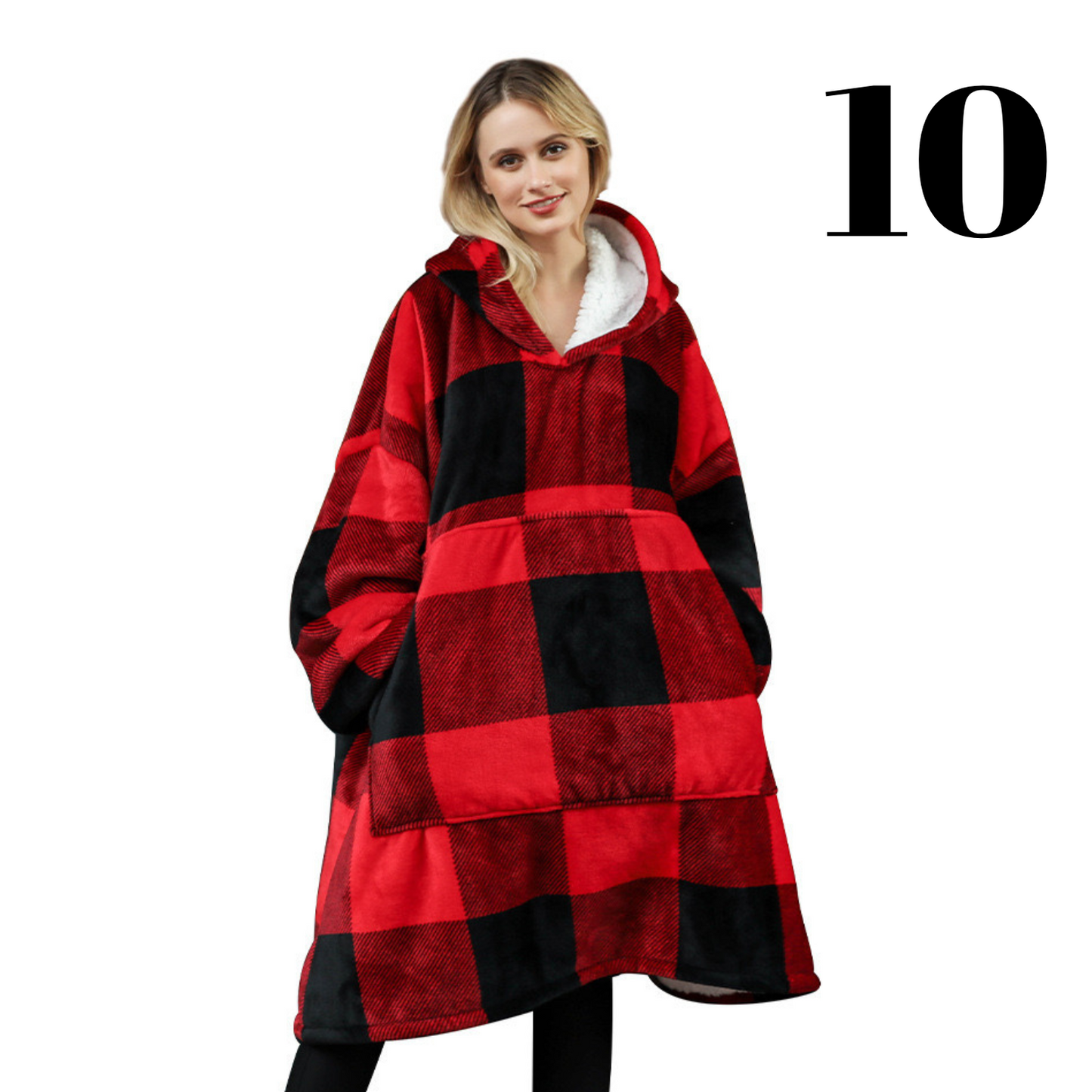 Christmas Hoodie Blankets