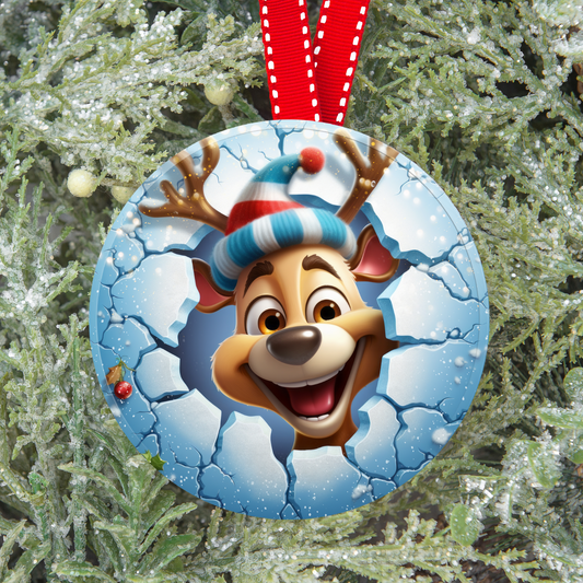 Sublimation Transfer Print - Ready to Press - Sublimation Ornaments - Deer - S100005