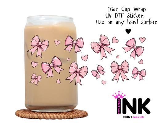 Winter UVDTF100709 UV DTF Sticker | Ready to Apply Decal | Waterproof Permanent Sticker for Tumblers, Cups, Laptops, and More| Tumbler Cup Decal 4" UV DTF  Sticker