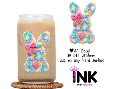Easter UVDTF100748 UV DTF Sticker | Ready to Apply Decal | Waterproof Permanent Sticker for Tumblers, Cups, Laptops, and More| Tumbler Cup Decal 4" UV DTF  Sticker