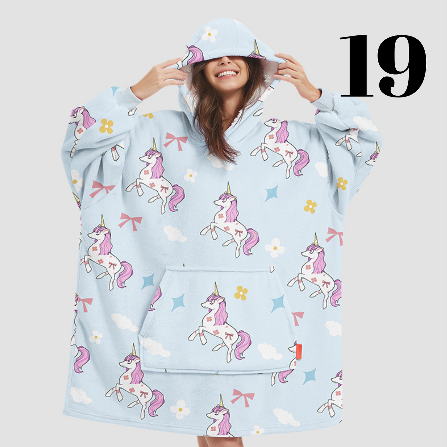 Christmas Hoodie Blankets