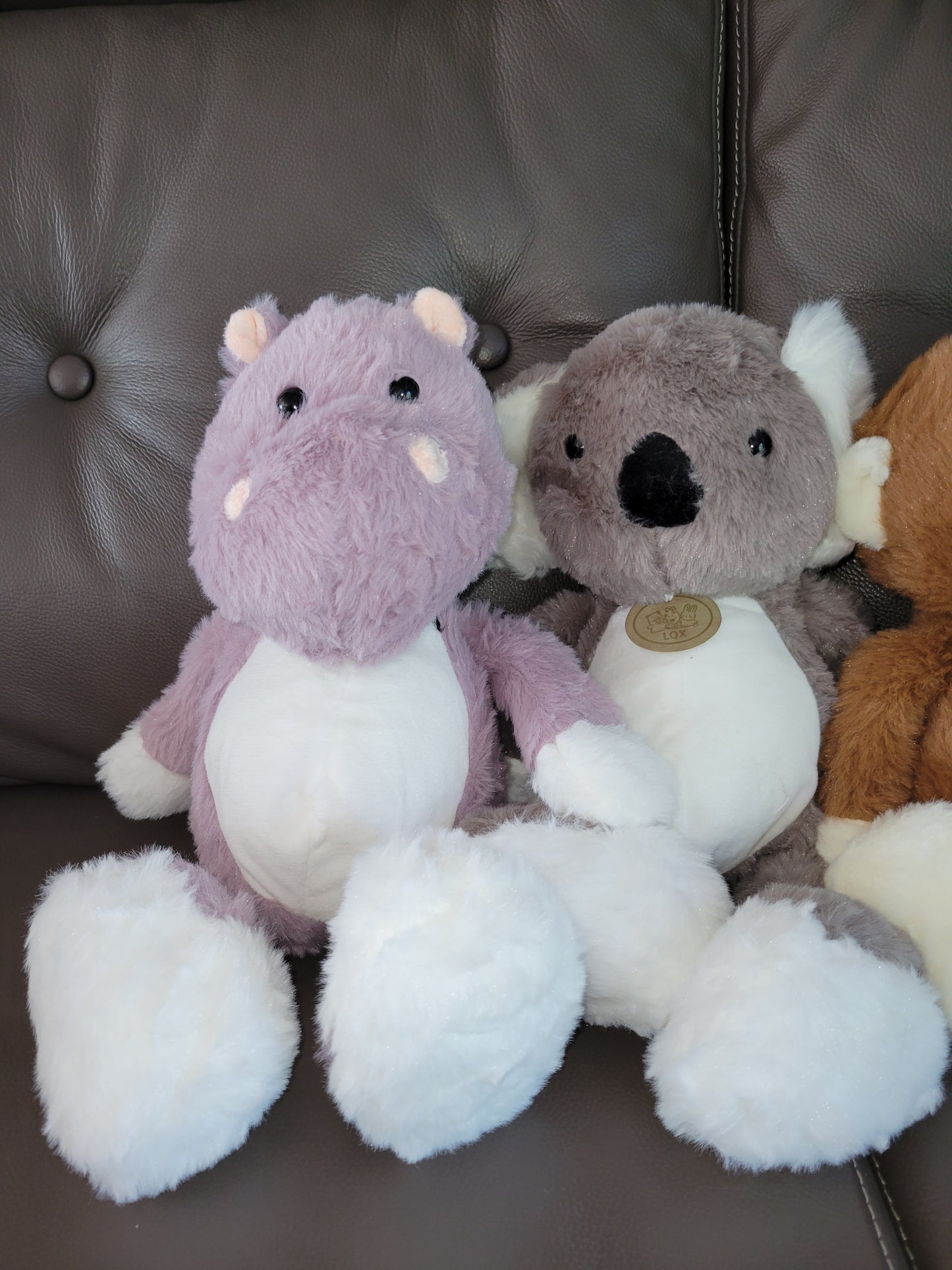 Plush Toy Animal Family (8 Animals) for HTV or Sublimation