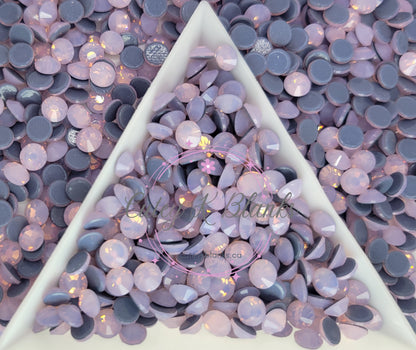 Pink Opal Glass Hotfix Rhinestones | Shirt rhinestones | Bling 3MM-SS12 | 4MM-SS16 |5MM-SS20 | Apparel Stones