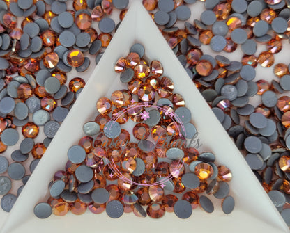 Sunset Glory Glass Hotfix Rhinestones | Shirt rhinestones | Bling 3MM-SS12 | 4MM-SS16 |5MM-SS20 | Apparel Stones