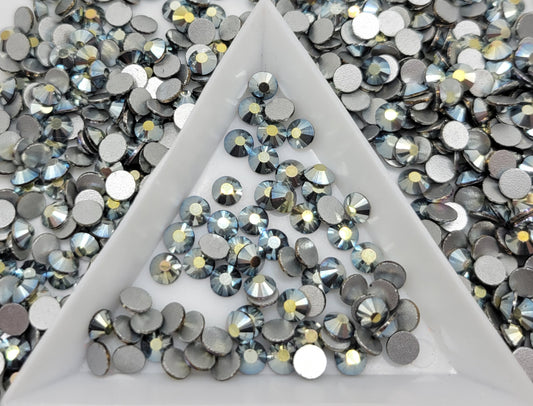 Light Gold Metal Glass Flatback Rhinestones | Craft rhinestones | Bling 3MM-SS12 | 4MM-SS16 |5MM-SS20 | DIY, Nail Art, Tumbler | 1440 per bag