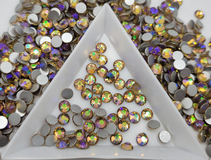 Transparent Amethyst Glass Flatback Rhinestones | Craft rhinestones | Bling 3MM-SS12 | 4MM-SS16 |5MM-SS20 | DIY, Nail Art, Tumbler | 1440 per bag