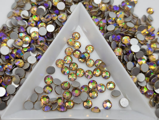 Transparent Amethyst Glass Flatback Rhinestones | Craft rhinestones | Bling 3MM-SS12 | 4MM-SS16 |5MM-SS20 | DIY, Nail Art, Tumbler | 1440 per bag