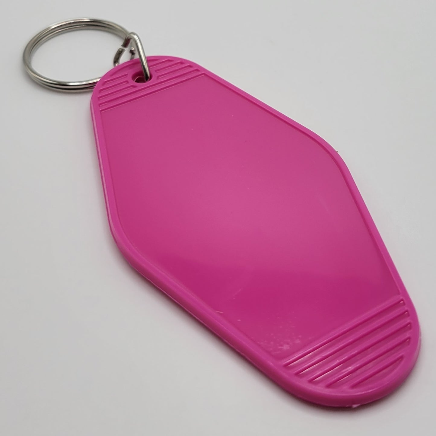 Motel Keychain Blanks - 8 Colours. For vinyl, UV DTF, Resin