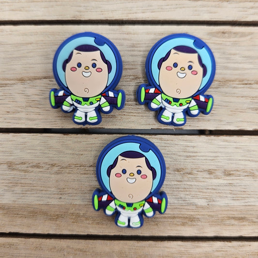 Silicone Focal Beads: TS Space Ranger | Cartoon Beads | DIY Craft Beads | Beads for wristlets, pens, keychains