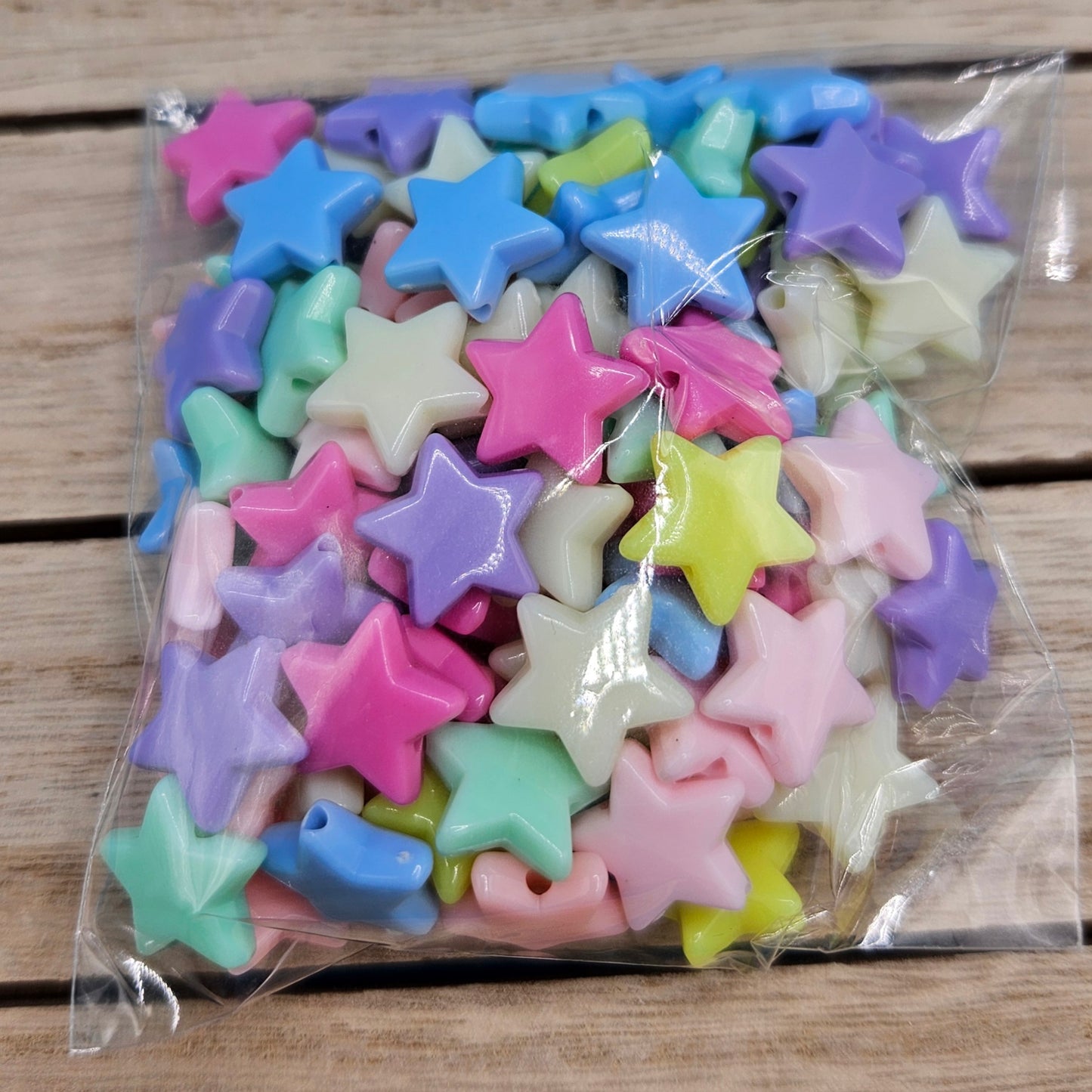 Star Acrylic Beads