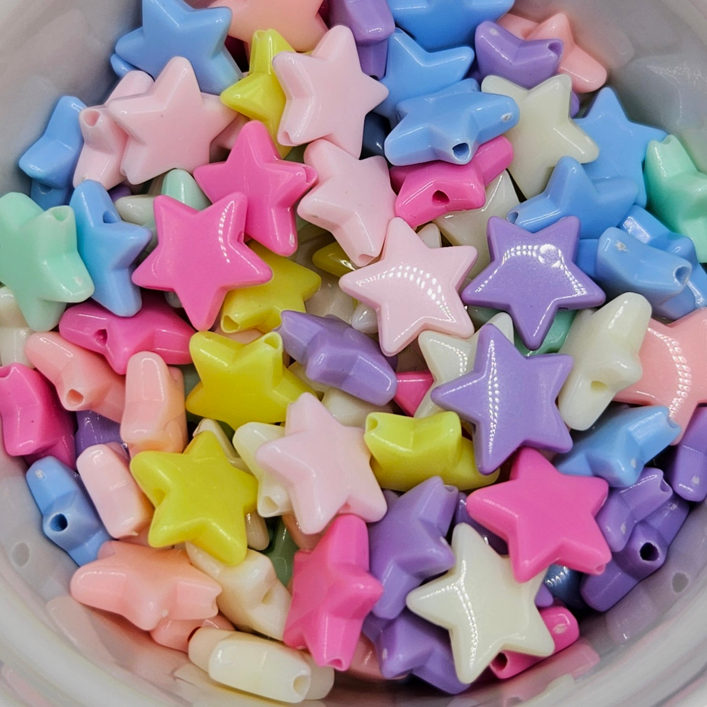 Star Acrylic Beads