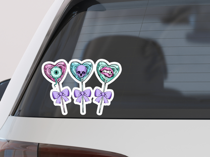 Cute Halloween Sticker | Halloween Sticker | lollys | Glossy sticker | gift for halloween, kids, children DS100246