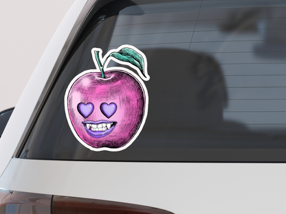 Cute Halloween Sticker | Halloween Sticker | apple | Glossy sticker | gift for halloween, kids, children DS100243