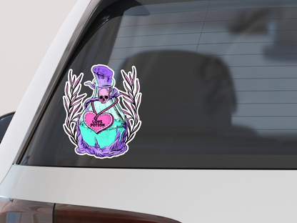 Cute Halloween Sticker | Halloween Sticker | love potion | Glossy sticker | gift for halloween, kids, children DS100245