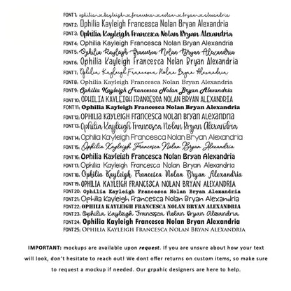 PRE-ORDER, CLOSING 30 October Personalized Name Blankets