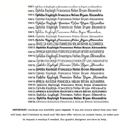 PRE-ORDER, CLOSING 20 MARCH: Personalized Name Blankets