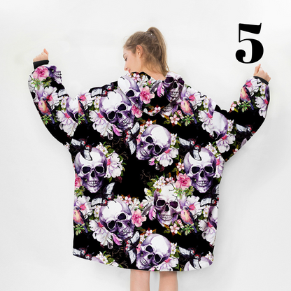 Christmas Hoodie Blankets