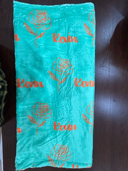 PRE-ORDER, CLOSING 20 MARCH: Personalized Name Blankets