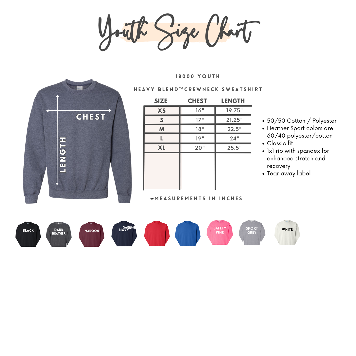 Youth Custom Sweater, Hoodie or Tee: Choose any DTF design