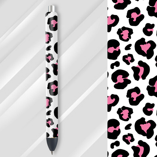 Vinyl Pen Wrap / Bookmark Prints -  Cheetah Print - P100062