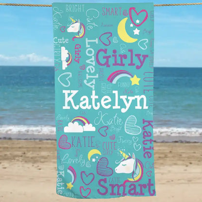 PRE-ORDER, CLOSING 13 September: Personalized Towels