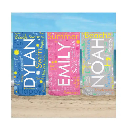 PRE-ORDER, CLOSING 13 September: Personalized Towels
