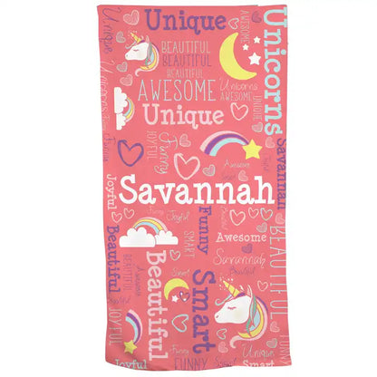 PRE-ORDER, CLOSING 13 September: Personalized Towels