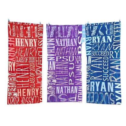 PRE-ORDER, CLOSING 13 September: Personalized Towels