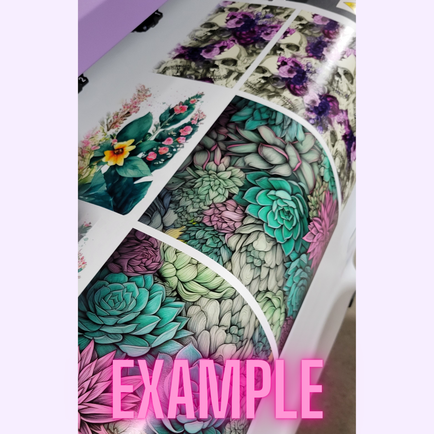 Patterned Printed Vinyl and Heat Transfer (HTV) Sheets - Pink Collection -  PV100193