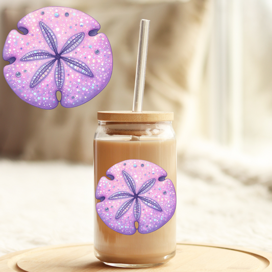 Tumbler Cup Decal 4" UV DTF Crystal Sticker: Mermaid UVDTF100515