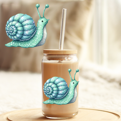 Tumbler Cup Decal 4" UV DTF Crystal Sticker: Mermaid UVDTF100513