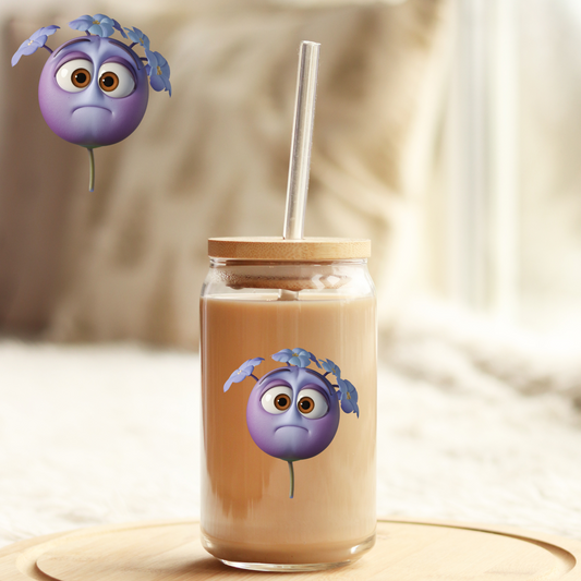 Tumbler Cup Wrap 16oz UV DTF Crystal Sticker: Spring UVDTF100365